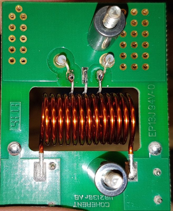 Etapa RF adaptador impedancia laser coherent E150